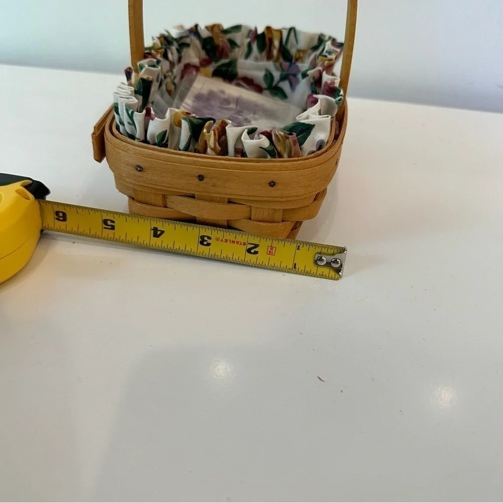 Nwt LONGABERGER Horizon of hope mini basket